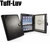 Tuff-Luv Scribe Folio Faux Leather Case For iPad 3 / iPad 2  - Black