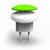 Osun Mushroom Green ZERO USB Mains Charger