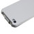 Slimline Carbon Fibre Style Flip Case for iPhone 4S / 4 - White