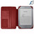Leather Style Wallet Case for Amazon Kindle / Kindle Touch - Red