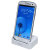 Zenis Case Compatible Desk Dock For Samsung Galaxy S3 - White