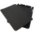 Macally iPad mini Reversible Cover/Hardshell Case with Stand- Black
