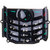 Crystal Keypad - Black - Nokia 6680