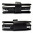 PDair Leather Book Case (Black) - i-mate K-JAM
