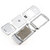 Motorola V3 RAZR Complete Housing - Silver