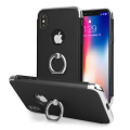 Olixar X-Ring iPhone X Finger Loop Case - Schwarz