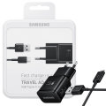 Official Samsung Adaptive Fast Charger & USB-C Cable - EU - Black
