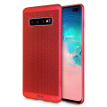 Olixar MeshTex Samsung Galaxy S10 Plus Deksel - Rød