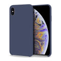 Olixar iPhone X Soft Silicone Case - Midnight Blue