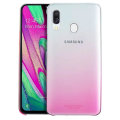 Official Samsung Galaxy A40 Gradation Cover Case - Pink