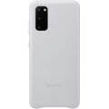 Official Samsung Galaxy S20 Leather Cover Case - Light Grey