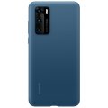 Official Huawei P40 Silicone Protective Case - Ink Blue