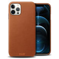 Olixar Genuine Leather iPhone 12 Pro Max Case - Brown