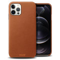 Olixar Genuine Leather iPhone 12 Pro Case - Brown