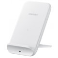Official Samsung Fast Wireless Charger Stand 9W EU Mains - White