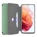 Olixar Silicone Green Wallet Case - For Samsung Galaxy S21 Plus