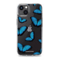 LoveCases Blue Butterfly Gel Case - For iPhone 13 Mini