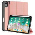 Dux Ducis Domo iPad Mini 6 Stand Case With Apple Pencil Holder - Pink