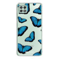 LoveCases Samsung Galaxy A22 5G Gel Case - Blue Butterfly