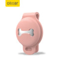 Olixar Apple AirTag Silicone Cat Collar Clip-On Case - Pink