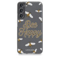 LoveCases Gel Bee Happy Case - For Samsung Galaxy S22 Plus