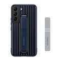 Official Samsung Protective Standing Cover Navy Case - For Samsung Galaxy S22