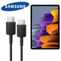 Official Samsung Black USB-C to C Power Cable 1m - For Samsung Galaxy Tab S8 Plus