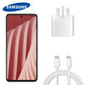 Official Samsung White 25W Charger & 1m USB-C Cable - For Samsung Galaxy A73