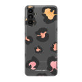 LoveCases Clear Gel Case With Colourful Leopard Pattern - For Samsung A13 5G