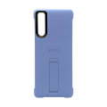 Official Sony Style Cover Protective Stand Purple Case - For Sony Xperia 10 IV