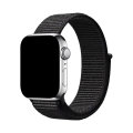 Olixar Deep Black Nylon Fabric Sports Loop - For Apple Watch Series 1 38mm