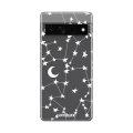 LoveCases White Stars and Moon Gel Case - For Google Pixel 7 Pro