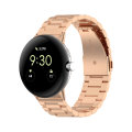 Olixar Rose Gold Stainless Steel Metal Links Band - For Google Pixel Watch