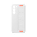 Official Samsung Silicone Cover Grip White Case - For Samsung Galaxy S23 Plus