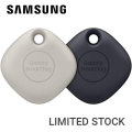 Official Samsung Galaxy Beige & Black Bluetooth Compatible Tracking SmartTags - 2 Pack