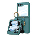Olixar Green Ring Case with Built-In Glass Screen Protector - For Samsung Galaxy Z Flip5