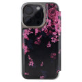 Ted Baker Flower Border Mirror Folio Case - For iPhone 15 Pro Max