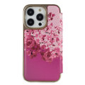 Ted Baker Scattered Flowers Mirror Folio Case - For iPhone 15 Pro Max