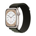 Olixar Black & Green Alpine Loop - For Apple Watch Series 8 45mm