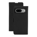Olixar Black Eco-Leather Wallet Stand Case - For Google Pixel 8