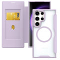 Olixar Purple MagSafe Wallet Case - For Samsung Galaxy S24 Ultra