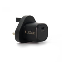 Olixar Basics Black Mini 20W USB-C PD Wall Charger - For Samsung Galaxy A35 5G