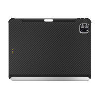 SwitchEasy Citicover Carbon Black Magnetic Protective Case with Pencil Holder - For iPad Air 6 11" 2024