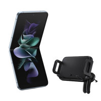 Official Samsung 9W Black Wireless Charger Air Vent Car Holder - For Samsung Galaxy Z Flip 6