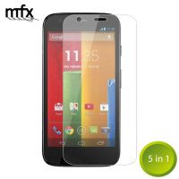 MFX Moto G Screen Protector 5-in-1 Pack