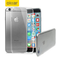 Encase FlexiShield iPhone 6 Plus Gel Deksel - 100% Klar