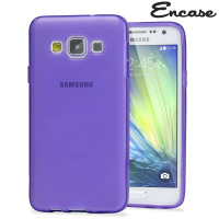 Encase FlexiShield Samsung Galaxy A7 2015 Gel Case - Purple