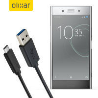 Olixar USB-C Sony Xperia XZ Premium Charging Cable - Black 1m