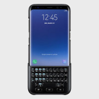 Official Samsung Galaxy S8 Plus QWERTZ Keyboard Cover - Black
