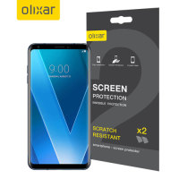 Olixar LG V30 Screen Protector 2-in-1 Pack
